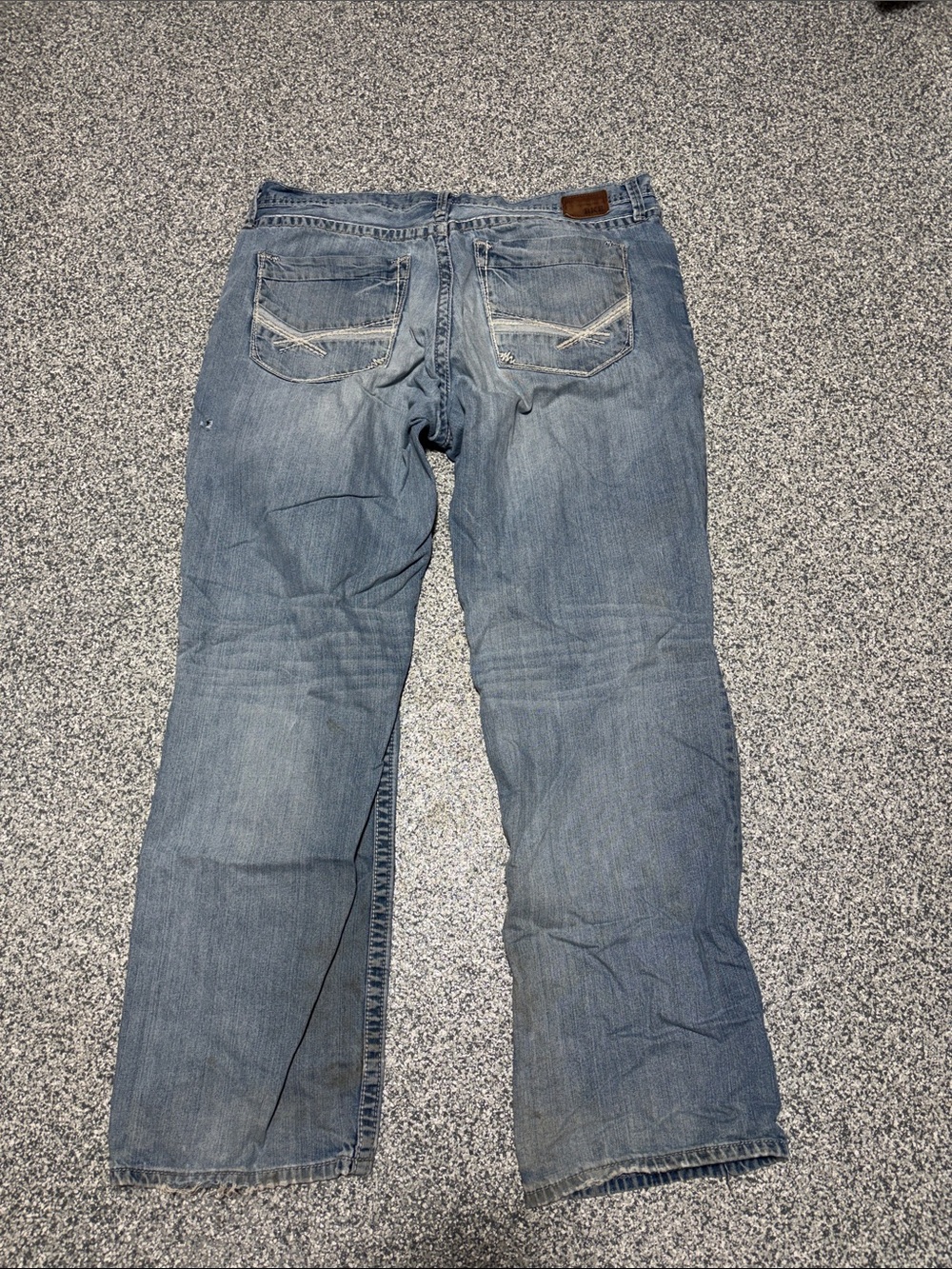 BKE Men’s Light Blue Relaxed Straight Jeans - Picture 2 of 6